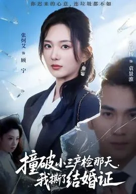 撞破小三产检那天，我撕了结婚证